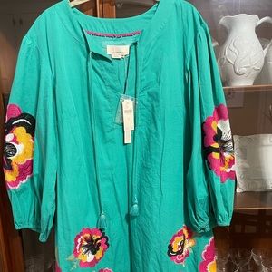 Anthropologie mini dress, size XL